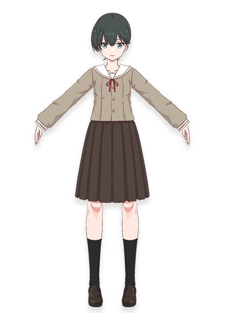 三剣ミコト 制服 3d ver