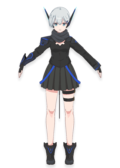 三剣ミコト 騎士甲冑 3d ver