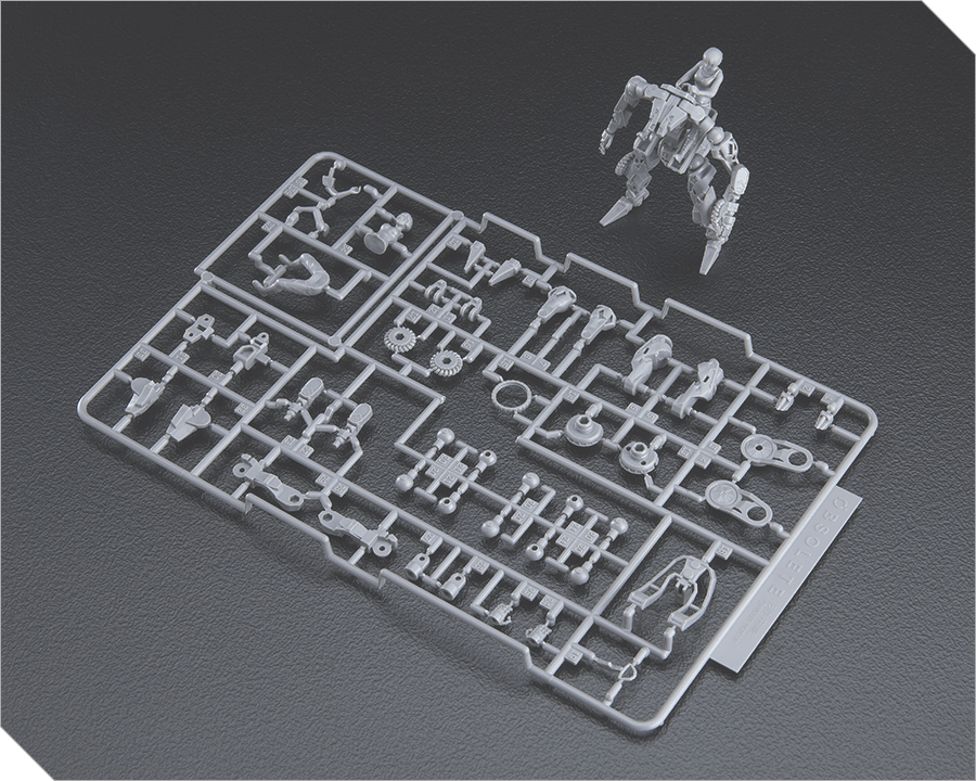 PS製プラスチックモデル 1/35スケール